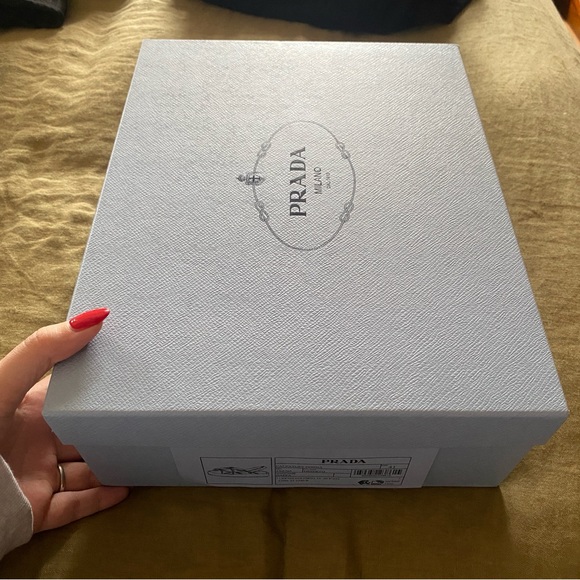 Prada Leather Slingback Sandals - Picture 11 of 11